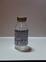 Vintage Empty Paregoric Morphine Vial