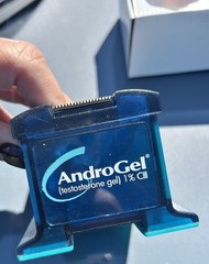 VTG Pharmaceutical Drug Rep Swag Giveaway ANDROGEL Testosterone Tape Dispenser