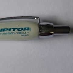 Lipitor Atorvastatin Calcium Tablets Drug Rep Promo Retractable Pen White