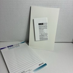 Lot Of 2 Vintage ADDERALL Note Pads Drug Rep Swag Pharmaceutical -Shire
