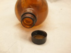 Vintage Apothecary Bottle Elixir Phenobarbital Clayton & Edward Chemists
