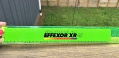 Effexor XR Venlafaxine HCl Pharmaceutical Promo Neon Green Plastic Ruler (16in)