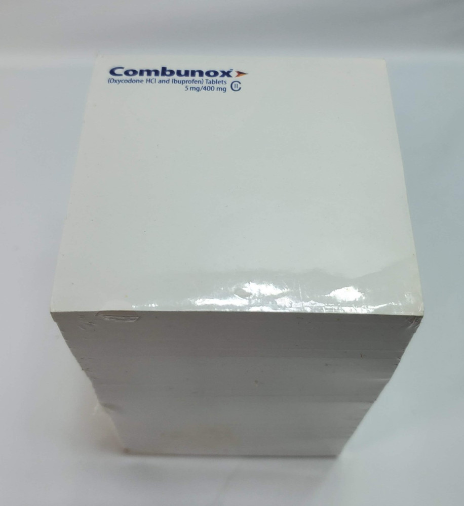 New Pharmaceutical Drug Rep COMBUNOX Oxycodone Post-it Note Pad Vintage 25 Pack