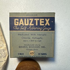 Vintage General Bandages, Inc. Gauztex Self Adhering Gauze W/Original Box