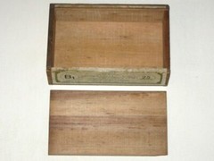 Antique IODINJECTOL Salicycle B1 Jammes WOODEN Advertising BOX Argentina Ampoule