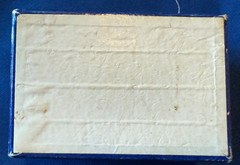 RX PRESCRIPTION CARDBOARD BOX, 1941. „The Prescription Shop“ Mason City, Iowa.