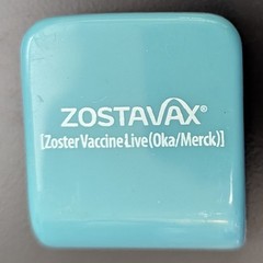 Drug Rep Advertising Promo Magnetic Clip Zostavax Pharmaceutical