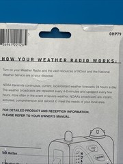 NEXIUM PHARMACEUTICAL DRUG REP ADVERTISING NOAA 9V WEATHER RADIO *NEW*