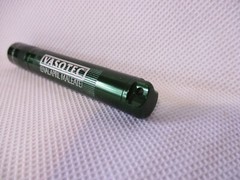 Vasotec Green Keychain Flashlight Pharmaceutical Drug Rep Promo Advertisement