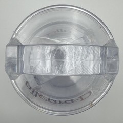 DRUG REP RARE ALLEGRA-D CLEAR PLASTIC/ACRYLIC CANISTER Set of 5 Pharmaceutical