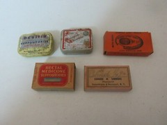 Rx , Drugstore ,Mini Sales Items ,Desitin , Suppositories ,Vintage ,Collectible