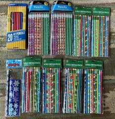 Large Lot of Assorted New Pencils – 105 Pencils