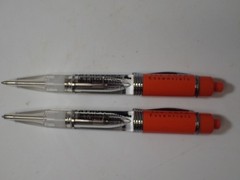 (18) High-End Pharmaceutical & More Advertising Pens Plastic & Metal Some Lights