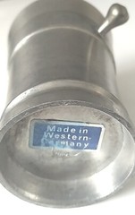 Vintage Pewter Mortar 3.3″ Made In Western Germany