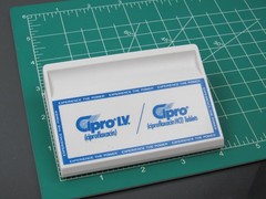 Cipro Lot PENS & Magnet Clip Drug Rep Pharmaceutical Promo Advertising Dry Ink