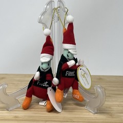 Pharmaceutical Drug Rep Fleet Enema Plush 2003 5” EneMAN Christmas Collectible