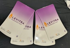 Pharmaceutical Drug Rep ONE LEVITRA Clipboard, Brand New, Extra Long, RARE