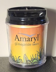 „AMARYL“ Pen/Pencil Holder & Mousepad – Vintage Pharmaceutical Advertising
