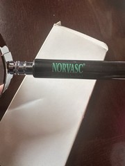 Norvasc collectible magnifying glass with box