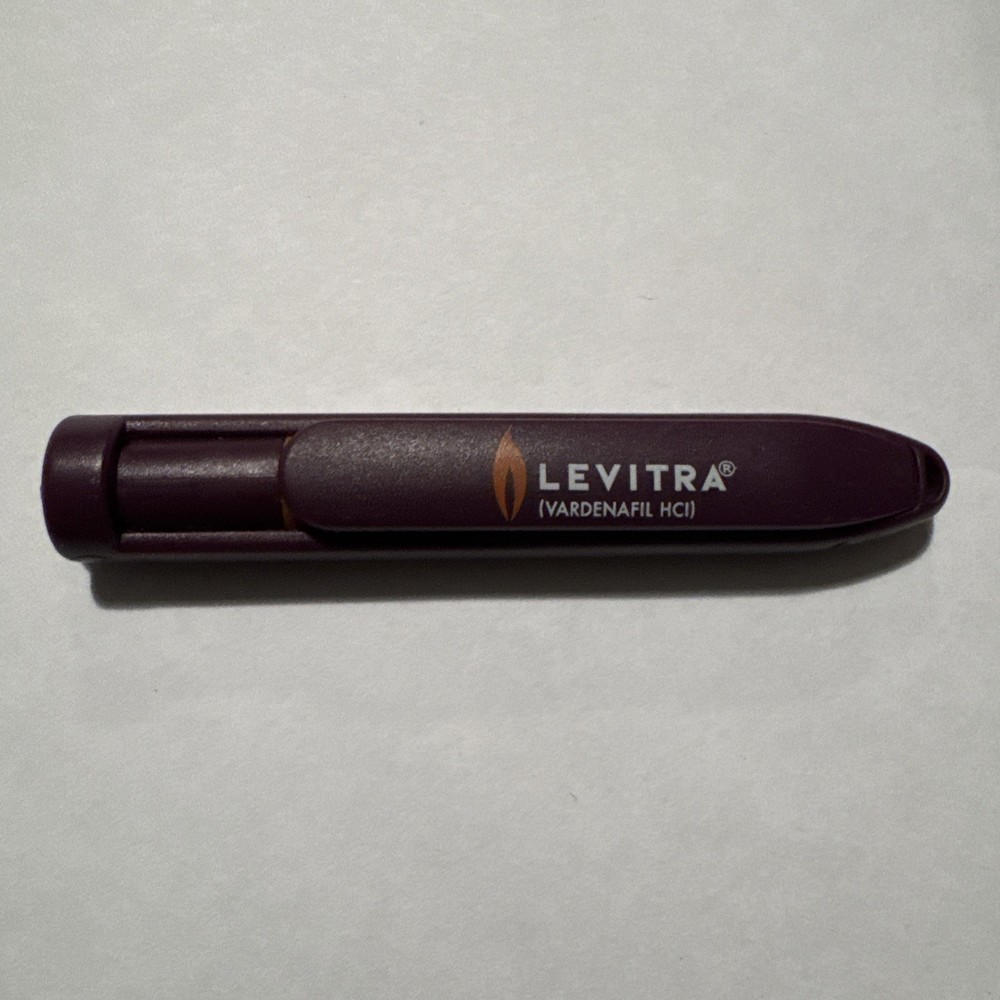 Levitra Flip Open Pop Up Medical Drug Rep Pharmaceutical Pen Collectible