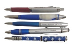 PHARMACEUTICAL DRUG REP Metal Pen Lot Of 5 Viagra Cymbalta Zetia Glucotrol WORK