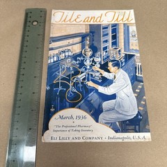 Tile And Till Magazine Eli Lilly And Company March 1936 Indianapolis Indiana