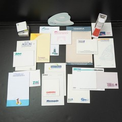Drug Rep Pharmaceutical Partial Sticky Notes Stapler Pharma Lot Vtg