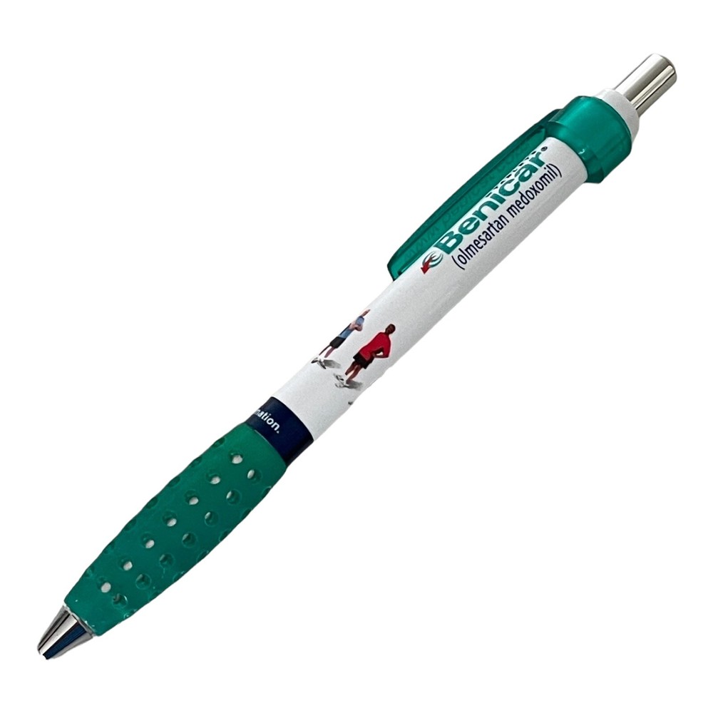 BENICAR HCT Pharmaceutical Pen – Working Condition – Turquoise and White