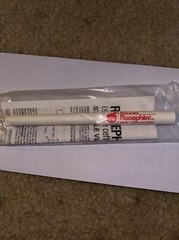 Vintage Rocephin Pharmaceutical Drug Rep Pen. Sealed. Roche