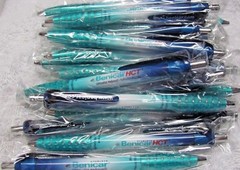 25 BENICAR HCT PLASTIC DRUG REP PENS RUBBER GRIPS SMOOTH WRITING NEW GR8 PRICE