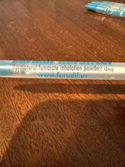 Vintage Pharmaceutical Advertisement Promotional Pen Foradil Aerolizer