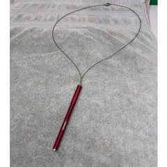 Lexapro Escitalopram Oxalate Pharma Rep Pen Lanyard Magnetic Clasp Burgundy Red