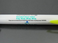 Opana ER Oxymorphone CII PEN, Insert + Highlighter Drug Rep Pharmaceutical Promo