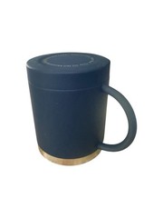 Bayer Medical Coffee Mug Navy Blue Insulated Pharmaceutical Doctor Rx Stainless
