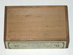 Antique IODINJECTOL Salicycle B1 Jammes WOODEN Advertising BOX Argentina Ampoule