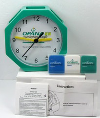 OPANA Oxymorphone CLOCK Pen Holder + Magnet Set Drug Rep Pharmaceutical Narcotic