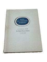1ST EDITION VTG Male/Female Sex Hormone 3 Book Set Schering Corp. 1941 In Case