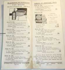 VTG 1930s DRUG STORE WHOLESALE CATALOG! DEPRESSION PRICES! CONDOMS/SHAVING/MEDS!