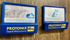 Protonix Gerd Monster Lenticular Magnet Clips x2 Drug Rep Pharmaceutical