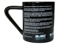 Pharmaceutical Drug Rep Coffee Mug Cup w/ Colorful Bacteria Image, Merck & Co