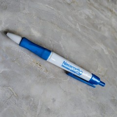 HTF Nasacort Pharmaceutical Drug Rep Promotional Pen Lot Of 5 Blue White