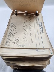 Prescription Atlas Rx Pad Paper Apothecary Druggist Pharmacy Medicine 1939 1940