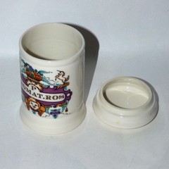 Y2K Ceramic Apothecary Jar Apotheek Veen Vijfhuizen 2000 Delft Style
