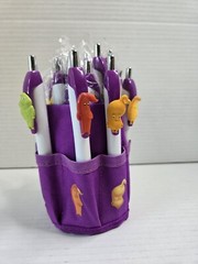 Vintage Actos Pharmaceutical Rep Advertising Pens Pen Holder