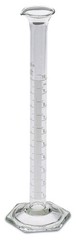 Corning Pyrex #3024 Single Metric Scale, Glass Graduated Cylinder Set – 3 Siz…
