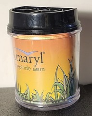 „AMARYL“ Pen/Pencil Holder & Mousepad – Vintage Pharmaceutical Advertising