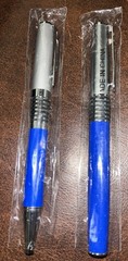 2 RARE Pharmaceutical Drug Rep Promo PROVIGIL Heavy Metal Pen Advertising FS