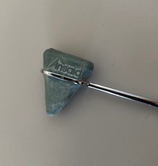 Vintage Ansaid Drug Rep Advertisement reflex Hammer, Blue And Silver