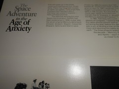 1983 Abbott Labs Tranxene Folder Record 1960s Sounds Voices Sputnik Apollo 11