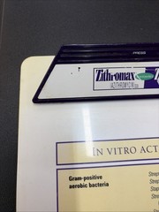 Medical Clipboard Zithromac Z-Pak Pharmaceutical Drug Rep Promo 14×9